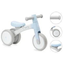 Momi Tedi Light Blue Mini Bike Loopfiets ROBI00037 -Babyproducten momi tedi light blue mini bike loopfiets robi00037 5