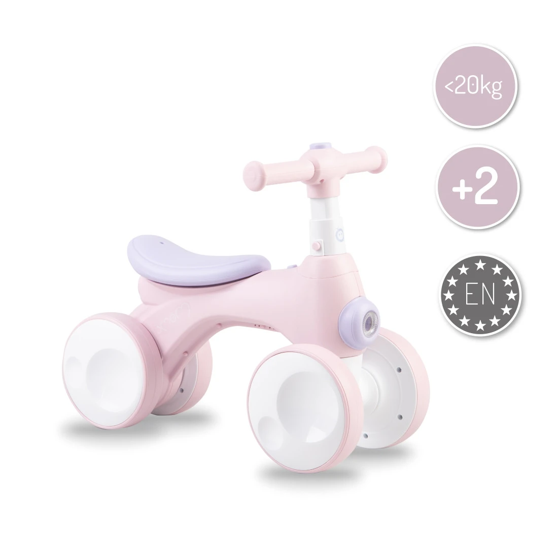 Momi Tobis Pink Ride-On Bubbles Loopfiets ROBI00042 8 Momi Tobis Pink Ride-On Bubbles Loopfiets ROBI00042 - Afbeelding 8