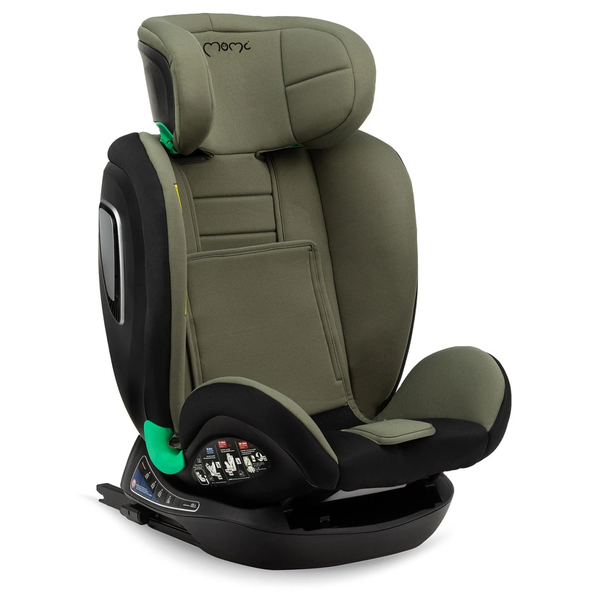 Momi Urso Khaki 40-150 Cm I-Size Autostoel FOSA00023 6 Momi Urso Khaki 40-150 Cm I-Size Autostoel FOSA00023 - Afbeelding 6