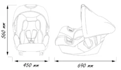 Nania Beone Universal Access Grey 0-13 Kg Autostoel ET572186X1 -Babyproducten nania beone universal access grey 0 13 kg autostoel et572186x1 7