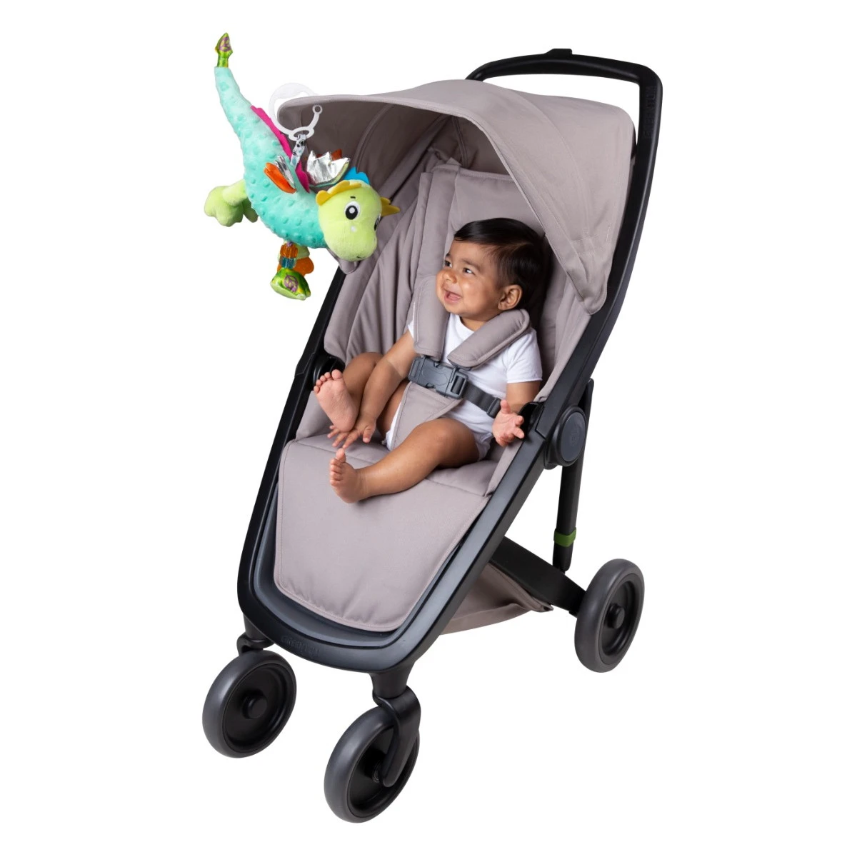 Playgro Sensory Friends Dusty Dragon Buggyspeeltje P0188473 2 Playgro Sensory Friends Dusty Dragon Buggyspeeltje P0188473 - Afbeelding 2