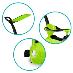 QKids Lolo Lime Green 2-in-1 Ride-on Loopauto QKIDS00007 17 QKids Lolo Lime Green 2-in-1 Ride-on Loopauto QKIDS00007 -Babyproducten qkids lolo lime green 2 in 1 ride on loopauto qkids00007 8