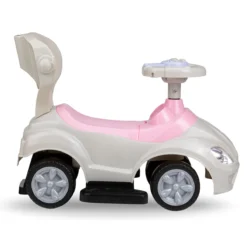 QKids Lolo Pink 2-in-1 Ride-on Loopauto QKIDS00006 -Babyproducten qkids lolo pink 2 in 1 ride on loopauto qkids00006 3