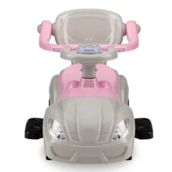 QKids Lolo Pink 2-in-1 Ride-on Loopauto QKIDS00006 -Babyproducten qkids lolo pink 2 in 1 ride on loopauto qkids00006 5
