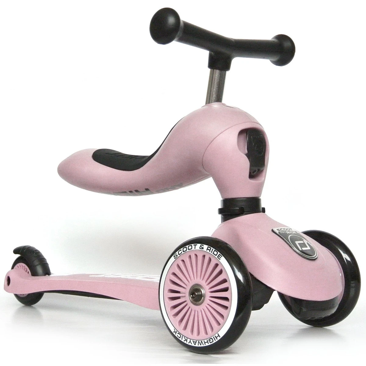 Scoot And Ride Rose Highwaykick 1 Step/Loopfiets SR-96270 2 Scoot And Ride Rose Highwaykick 1 Step/Loopfiets SR-96270 - Afbeelding 2