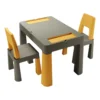 Tega Baby Teggi Graphite/Mustard Multifun 3-in-1 Tafel Met Twee Stoeltjes TI-011-172