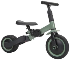 Topmark Kaya Olijf Groen 4-in-1 Loopfiets T6079.green06 -Babyproducten topmark kaya olijf groen 4 in 1 loopfiets t6079.green06 2