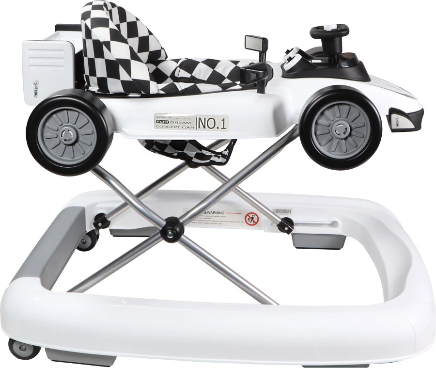 Tryco F1 Racer White 2-in-1 Loopstoel En Loopwagen TR-362701 6 Tryco F1 Racer White 2-in-1 Loopstoel En Loopwagen TR-362701 - Afbeelding 6