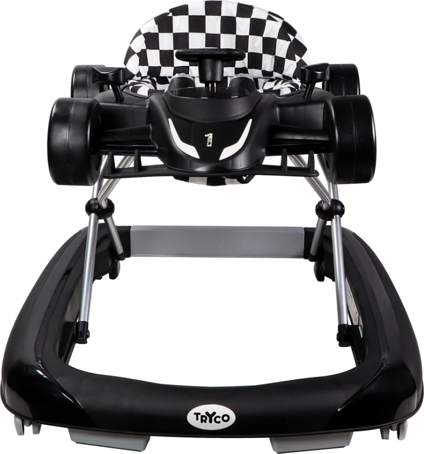 Tryco F1 Racer Black 2-in-1 Loopstoel En Loopwagen TR-362703 4 Tryco F1 Racer Black 2-in-1 Loopstoel En Loopwagen TR-362703 - Afbeelding 4