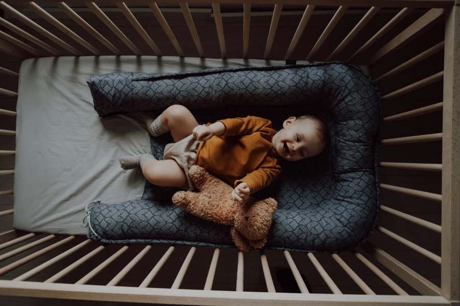 Zaffiro Beige Leaves Babynest 0978 7 Zaffiro Beige Leaves Babynest 0978 - Afbeelding 7