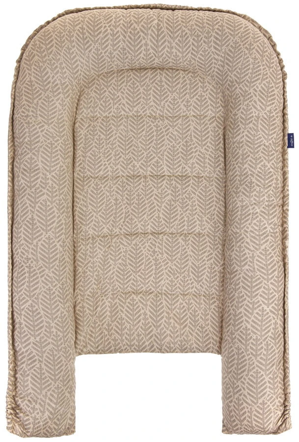 Zaffiro Beige Leaves Babynest 0978 3 Zaffiro Beige Leaves Babynest 0978 - Afbeelding 3