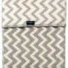 Zaffiro Grijs & Ecru Zigzag 75 X 100 Cm Wiegdeken 40771