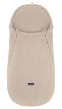 Zaffiro MINI Lama Vanilla Autostoel Voetenzak