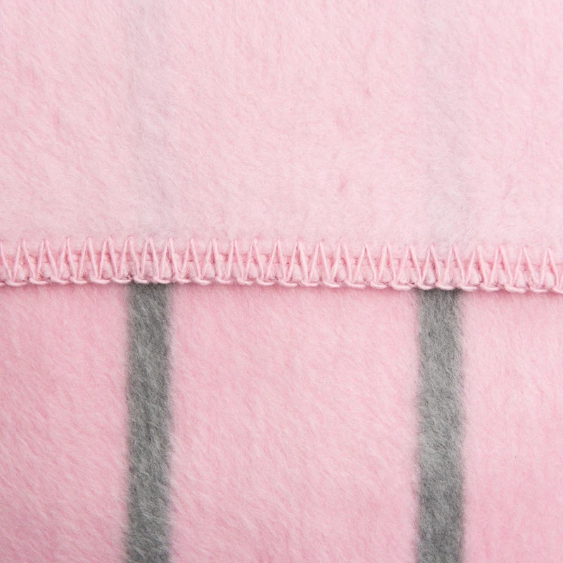 Zaffiro Grijs & Roze Gestreept 100 X 150 Cm Ledikantdeken 15403 2 Zaffiro Grijs & Roze Gestreept 100 X 150 Cm Ledikantdeken 15403 - Afbeelding 2